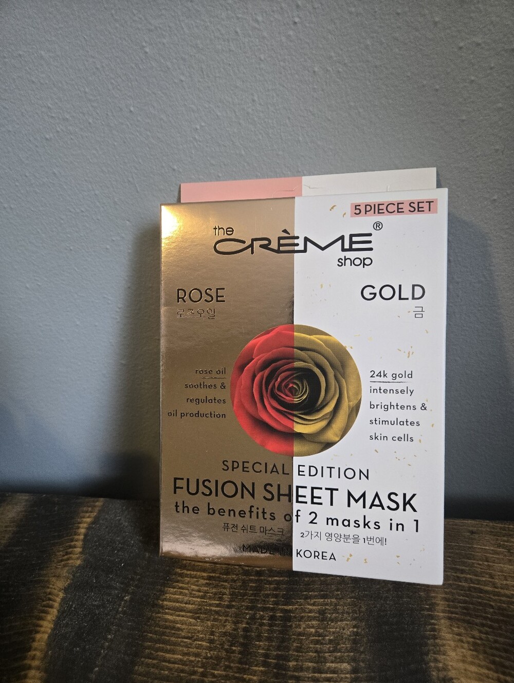 The Creme Shop Rose & Gold Fusion Sheet Mask